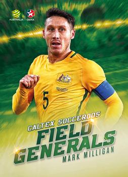 2018 Tap 'N' Play Caltex Socceroos - Field Generals #CFG-05 Mark Milligan Front