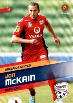 2013-14 SE Products A-League & Socceroos #10 Jon McKain Front