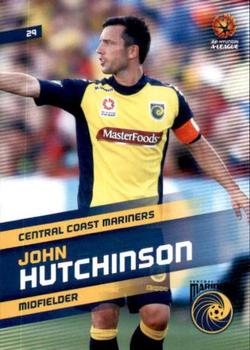 2013-14 SE Products A-League & Socceroos #29 John Hutchinson Front