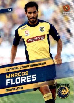 2013-14 SE Products A-League & Socceroos #32 Marcos Flores Front