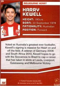 2013-14 SE Products A-League & Socceroos #36 Harry Kewell Back