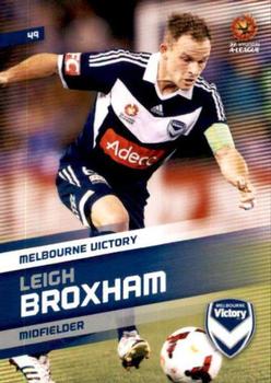2013-14 SE Products A-League & Socceroos #49 Leigh Broxham Front