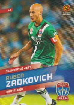 2013-14 SE Products A-League & Socceroos #60 Ruben Zadkovich Front