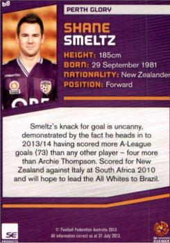 2013-14 SE Products A-League & Socceroos #68 Shane Smeltz Back
