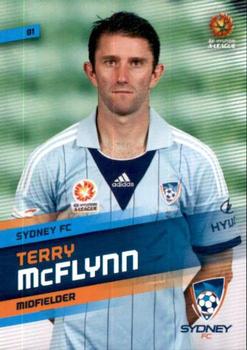 2013-14 SE Products A-League & Socceroos #81 Terry McFlynn Front