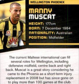 2013-14 SE Products A-League & Socceroos #89 Manny Muscat Back
