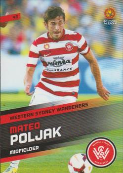 2013-14 SE Products A-League & Socceroos #93 Mateo Poljak Front