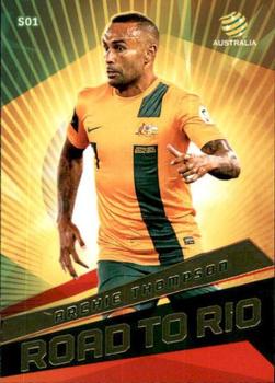 2013-14 SE Products A-League & Socceroos - Road to Rio #S01 Archie Thompson Front
