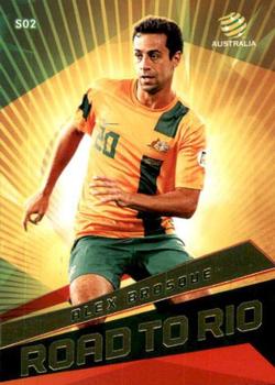 2013-14 SE Products A-League & Socceroos - Road to Rio #S02 Alex Brosque Front