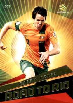 2013-14 SE Products A-League & Socceroos - Road to Rio #S03 Robbie Kruse Front