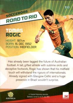 2013-14 SE Products A-League & Socceroos - Road to Rio #S10 Tomas Rogic Back
