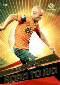 2013-14 SE Products A-League & Socceroos - Road to Rio #S14 Mark Bresciano Front