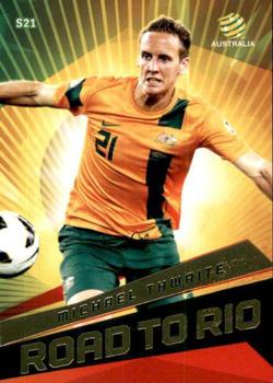 2013-14 SE Products A-League & Socceroos - Road to Rio #S21 Michael Thwaite Front