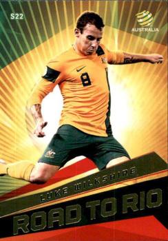 2013-14 SE Products A-League & Socceroos - Road to Rio #S22 Luke Wilkshire Front