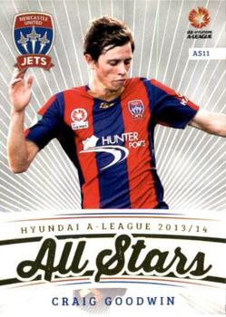 2013-14 SE Products A-League & Socceroos - All Stars #AS11 Craig Goodwin Front