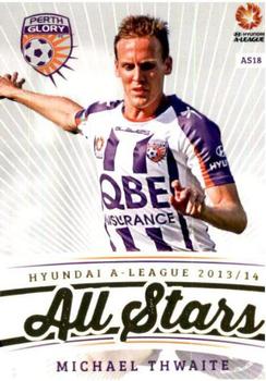 2013-14 SE Products A-League & Socceroos - All Stars #AS18 Michael Thwaite Front