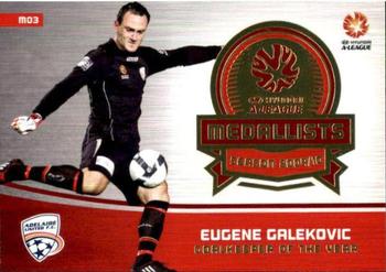 2013-14 SE Products A-League & Socceroos - Medallists #M03 Eugene Galekovic Front