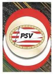 2019 Panini FIFA 365 (Grey Back) #17 PSV Eindhoven Club Emblem Front