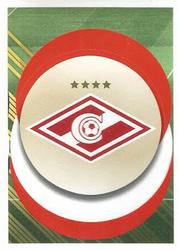 2019 Panini FIFA 365 (Grey Back) #19 Spartak Moscow Club Emblem Front