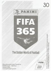 2019 Panini FIFA 365 (Grey Back) #30 Real Madrid CF Shirt Back