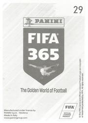 2019 Panini FIFA 365 (Grey Back) #29 AS Monaco Shirt Back