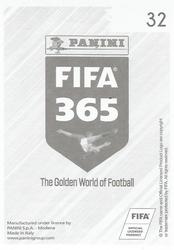 2019 Panini FIFA 365 (Grey Back) #32 FC Bayern Munchen Shirt Back