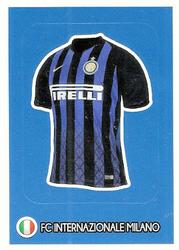2019 Panini FIFA 365 (Grey Back) #40 Inter Milan Shirt Front
