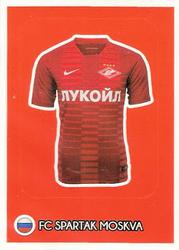 2019 Panini FIFA 365 (Grey Back) #43 Spartak Moscow Shirt Front