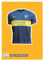 2019 Panini FIFA 365 (Grey Back) #47 Boca Juniors Shirt Front