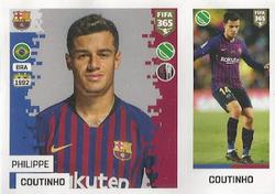 2019 Panini FIFA 365 (Grey Back) #92 Philippe Coutinho Front