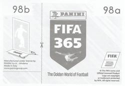 2019 Panini FIFA 365 (Grey Back) #98 Raphael Varane Back