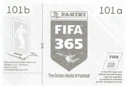 2019 Panini FIFA 365 (Grey Back) #101 Nacho Back