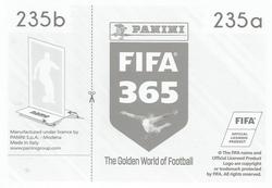 2019 Panini FIFA 365 (Grey Back) #235 Douglas Costa Back