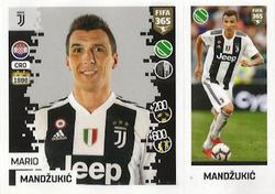 2019 Panini FIFA 365 (Grey Back) #238 Mario Mandzukic Front