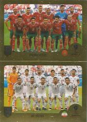 2019 Panini FIFA 365 (Grey Back) #403 Morocco / Iran Front