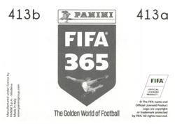 2019 Panini FIFA 365 (Grey Back) #413 Tunisia / England Back