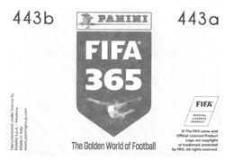 2019 Panini FIFA 365 (Grey Back) #443 France / England Back