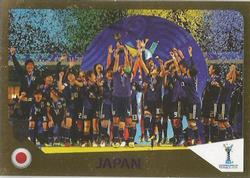2019 Panini FIFA 365 (Grey Back) #446 Japan Winner Front