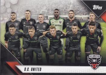 2019 Topps MLS #181 D.C. United Front
