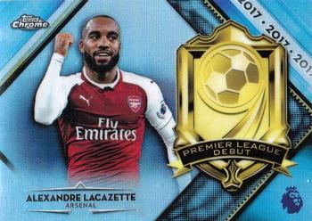 2018-19 Topps Chrome Premier League - Premier League Debuts #PD-AL Alexandre Lacazette Front