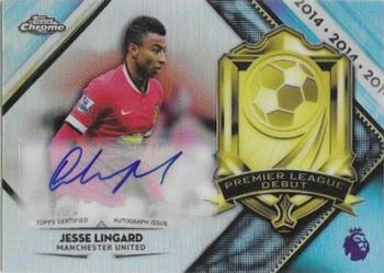 2018-19 Topps Chrome Premier League - Premier League Debuts Autographs #PD-JL Jesse Lingard Front