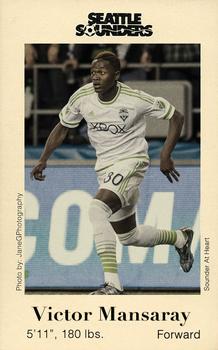 2015 Seattle Sounders FC #NNO Victor Mansaray Front