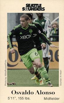 2015 Seattle Sounders FC #NNO Osvaldo Alonso Front