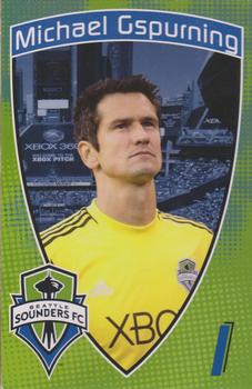 2012  Chevron Oil Seattle Sounders #NNO Michael Gspurning Front