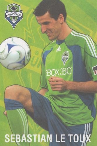 2009 Seattle Sounders Welcome To MLS #NNO Sebastien Le Toux Front