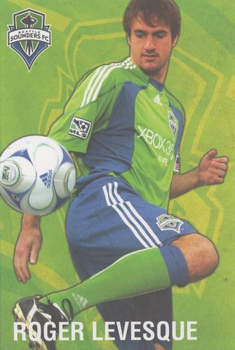 2009 Seattle Sounders Welcome To MLS #NNO Roger Levesque Front