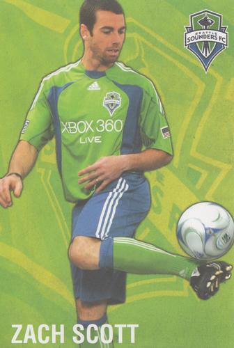 2009 Seattle Sounders Welcome To MLS #NNO Zach Scott Front