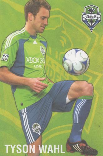2009 Seattle Sounders Welcome To MLS #NNO Tyson Wahl Front