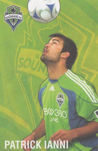 2009 Seattle Sounders Welcome To MLS #NNO Patrick Ianni Front