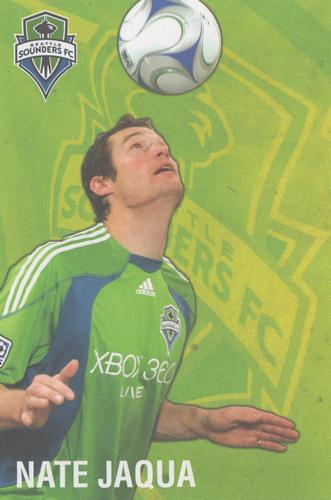 2009 Seattle Sounders Welcome To MLS #NNO Nate Jaqua Front